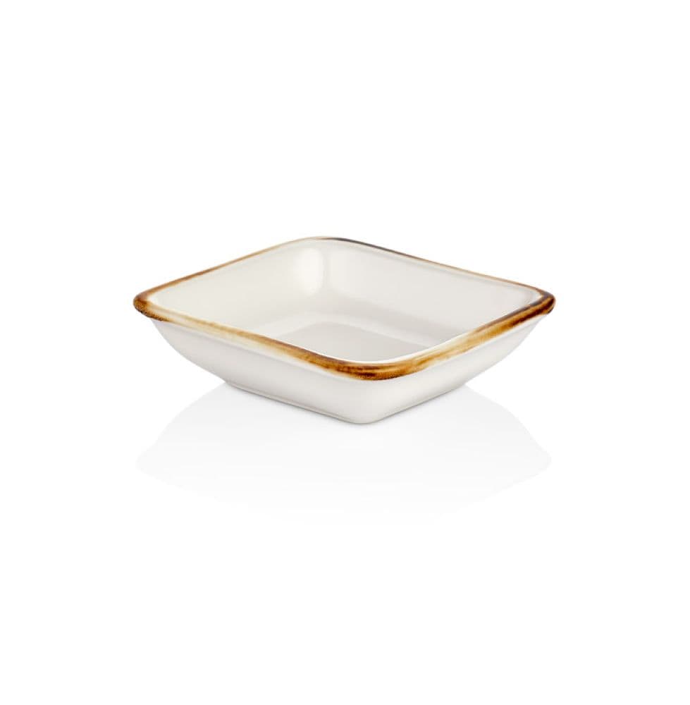 Gleam Arel Square Bowl 15 cm (11 x 10