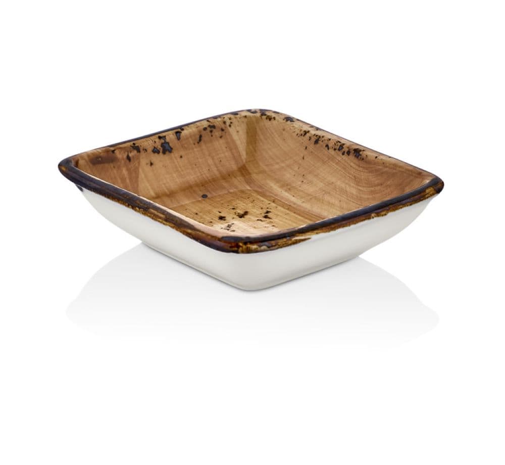 Vintage Arel Square Bowl 15 cm (11 x 10