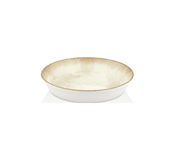 Smooth Ambience Yellow Deep Plate 10 cm (90 cc