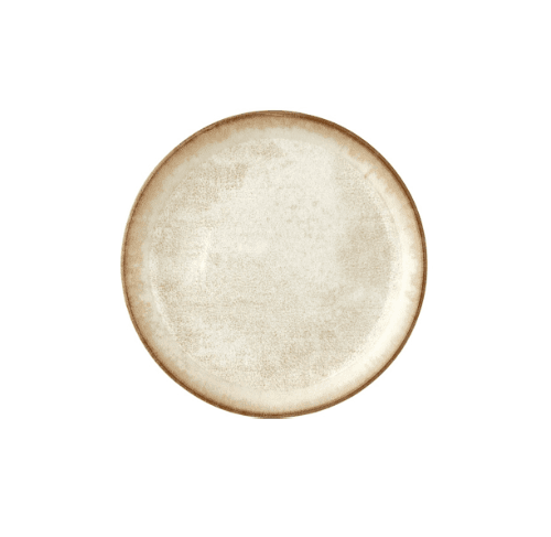 Smooth Ambience Yellow Deep Plate 25 cm (1250 cc