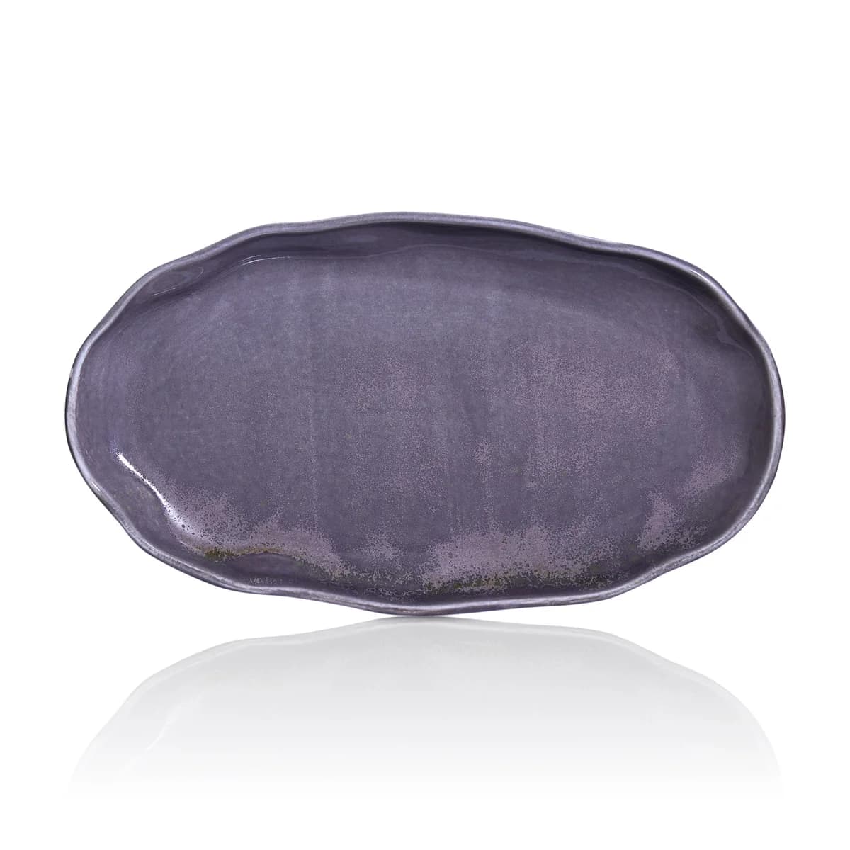 Amorf Viola 19 cm Oval Plate 19*11,5 cm