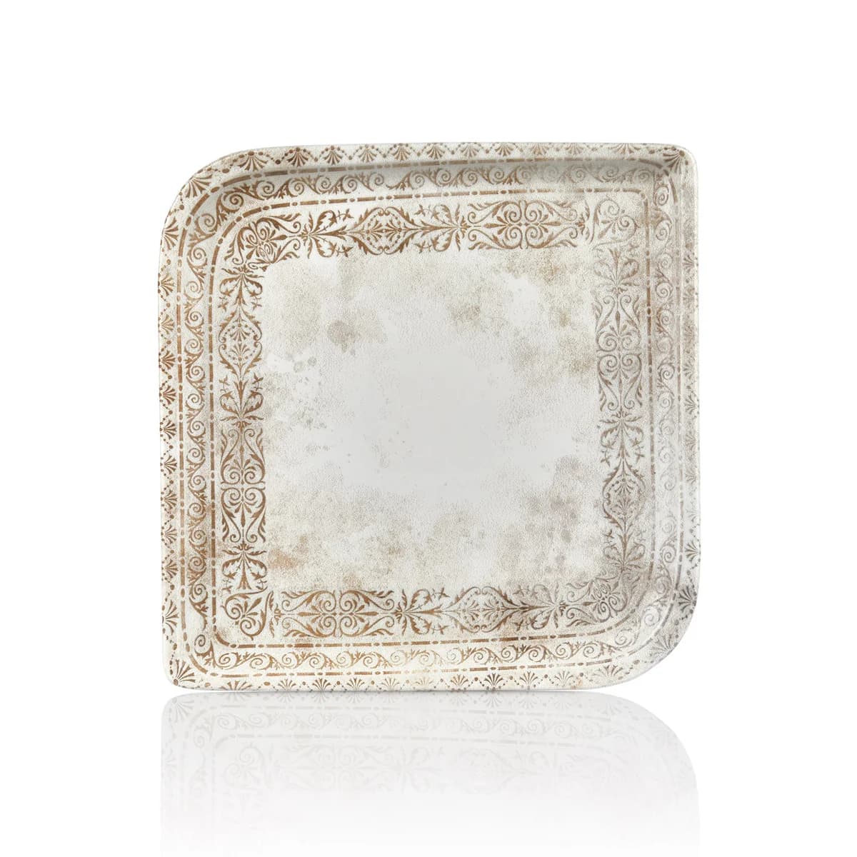 Antico Arel 34 cm Square Plate 25*25 cm