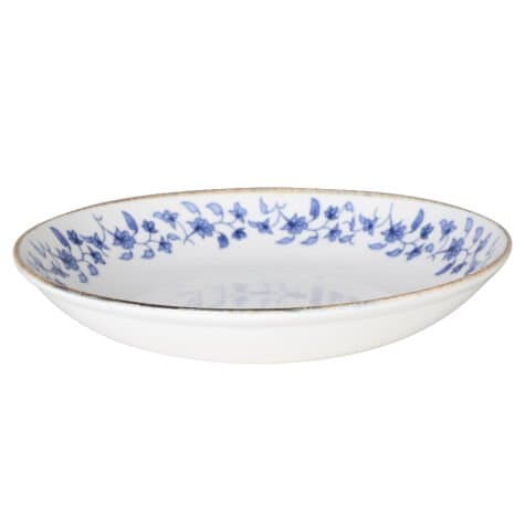 Kütahya Porselen Bone Teos 25cm. Çukur Tabak Dg-859 Kratos