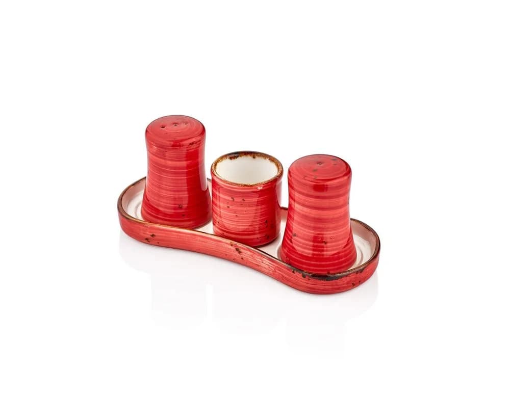 Ardent Gastro 4-Piece Salt Shaker & Pepper Shaker Set