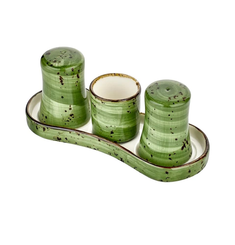 Breeze Gastro 4-Piece Salt Shaker & Pepper Shaker Set