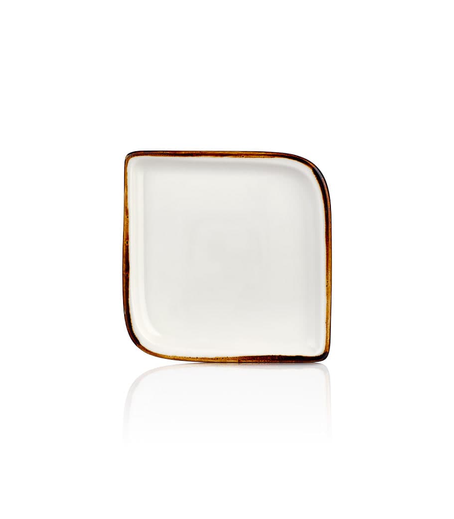 Gleam Arel 34 cm Square Plate 25*25 cm