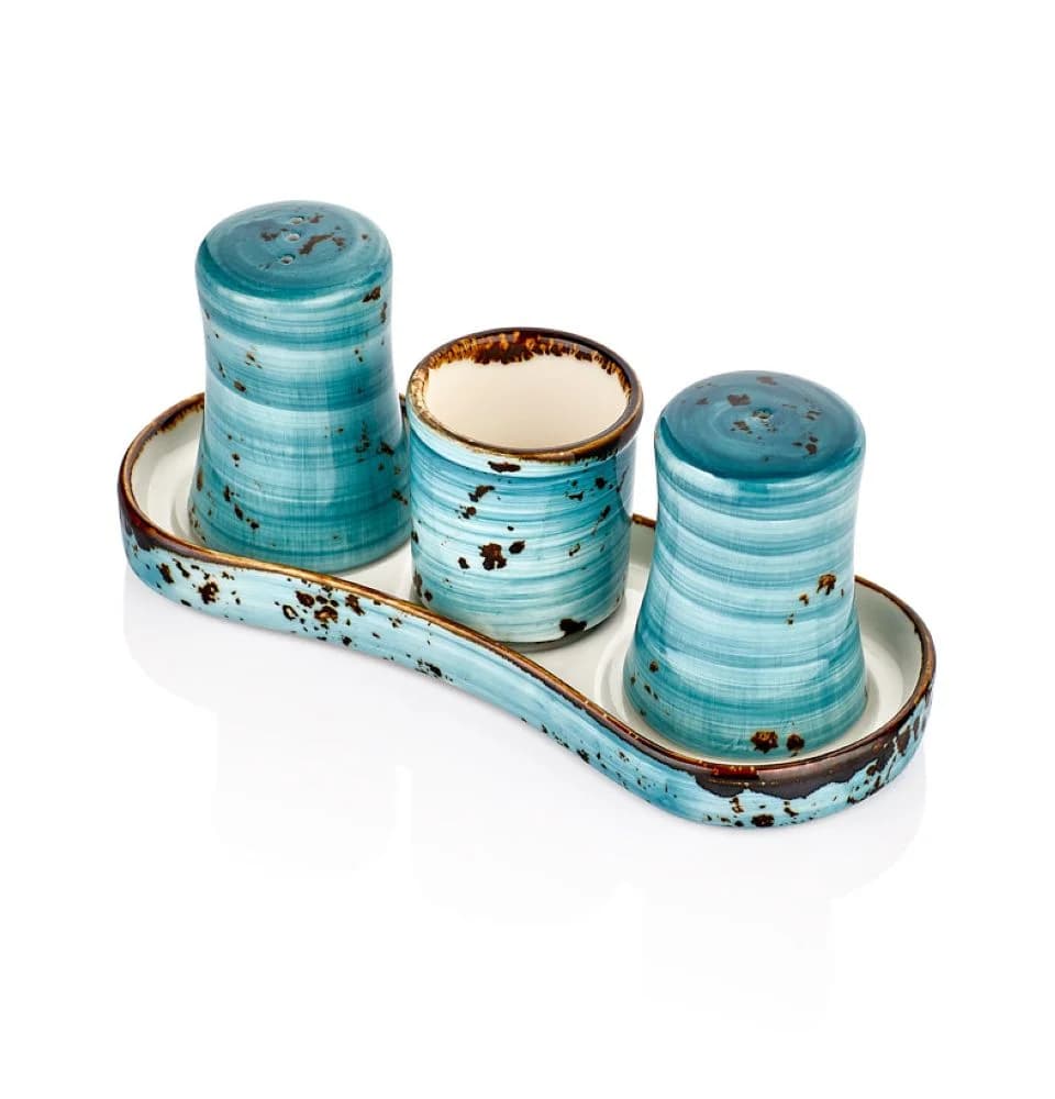 Infinity Gastro 4-Piece Salt Shaker & Pepper Shaker Set