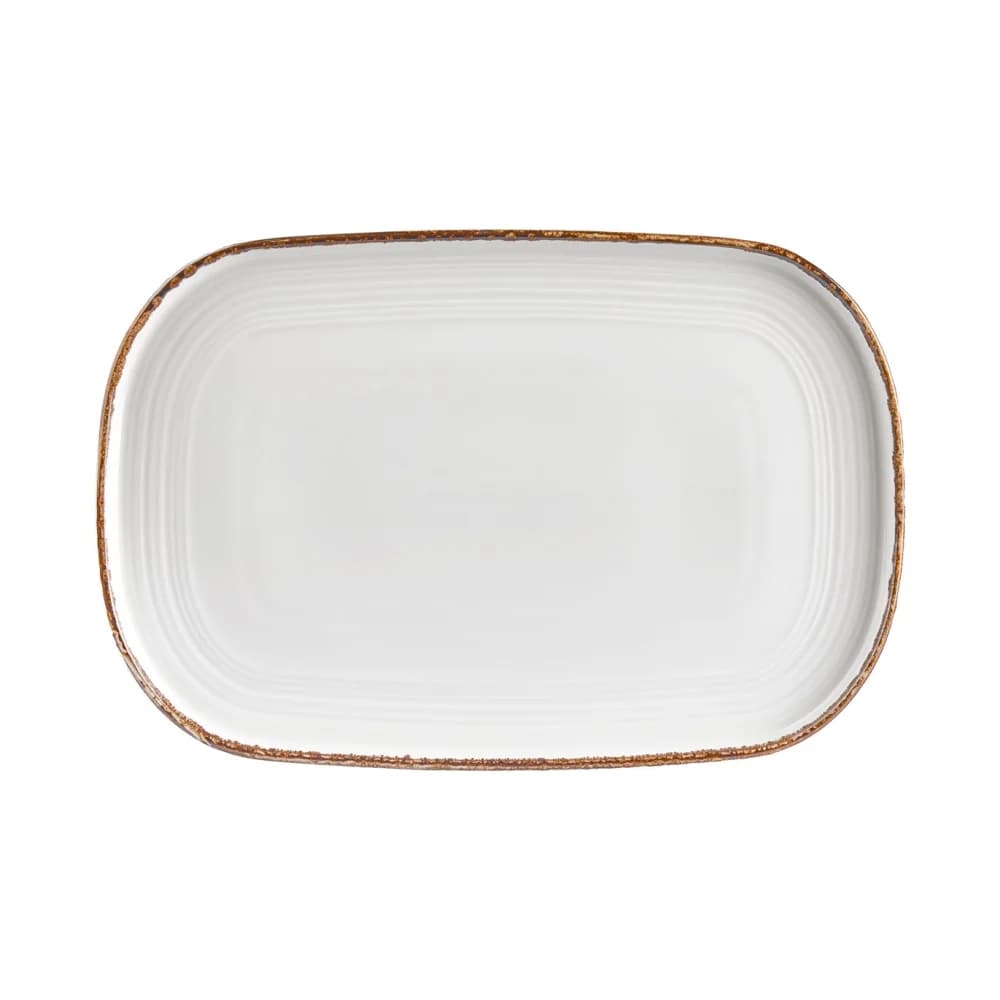 Helix Gleam Embossed 34 cm Oval Plate 34*23 cm