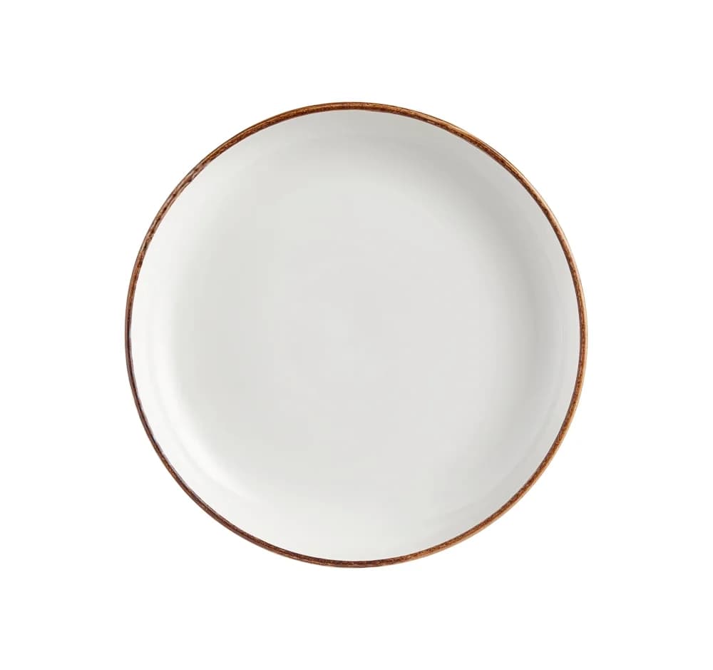 Helix Gleam Embossed Coupe Deep Plate 19 cm 700 cc