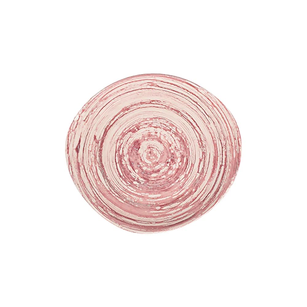 ID Fine Swirl Pink Pebble Flat Plate 21 cm
