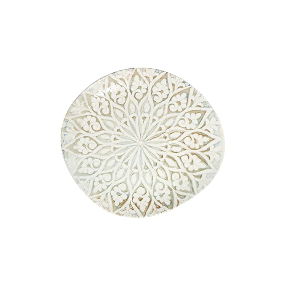ID Fine Granada Sand Pebble Flat Plate 21 cm