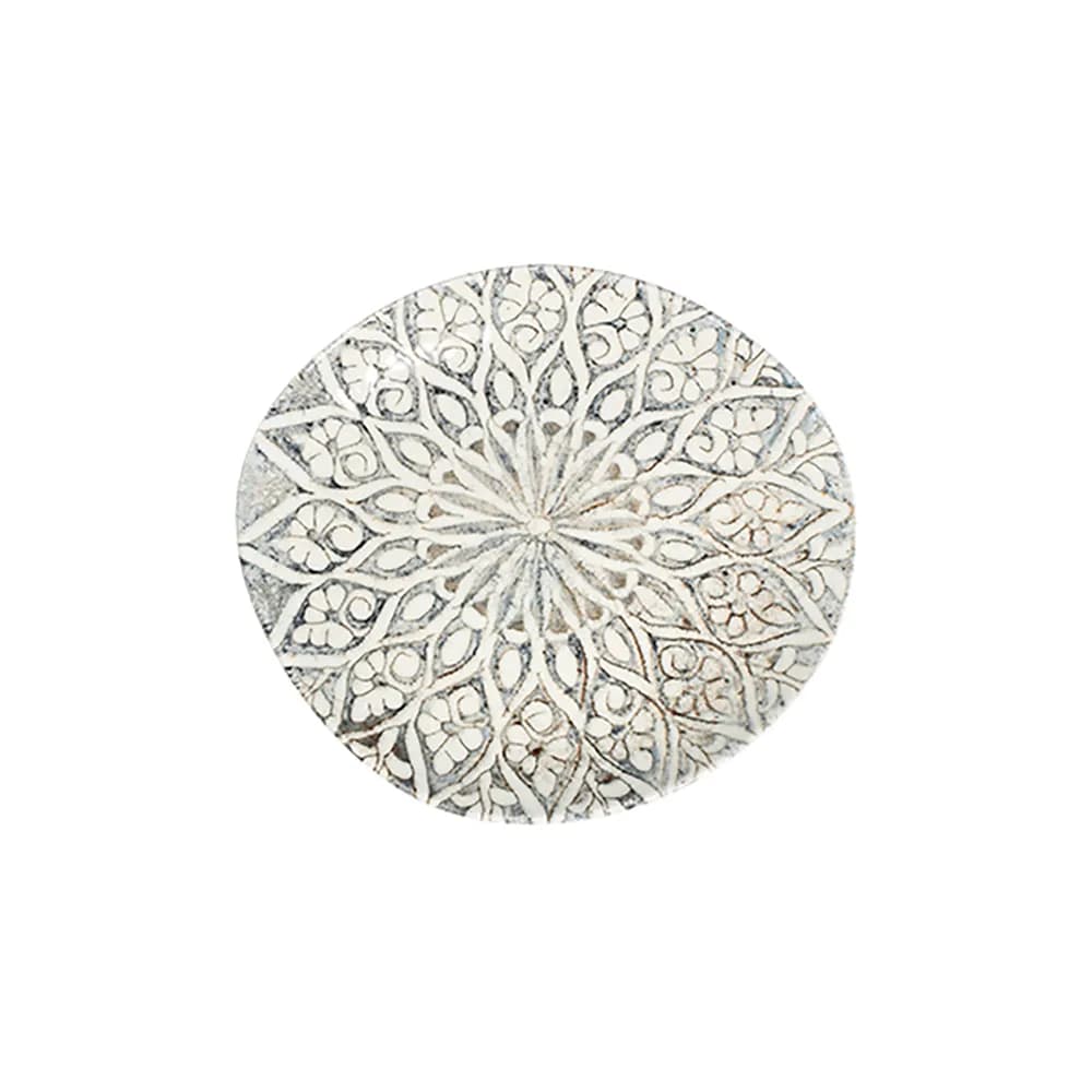 ID Fine Granada Grey Pebble Flat Plate 21 cm