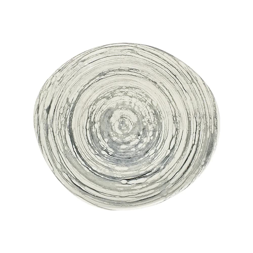 ID Fine Swirl Grey Pebble Flat Plate 27 cm
