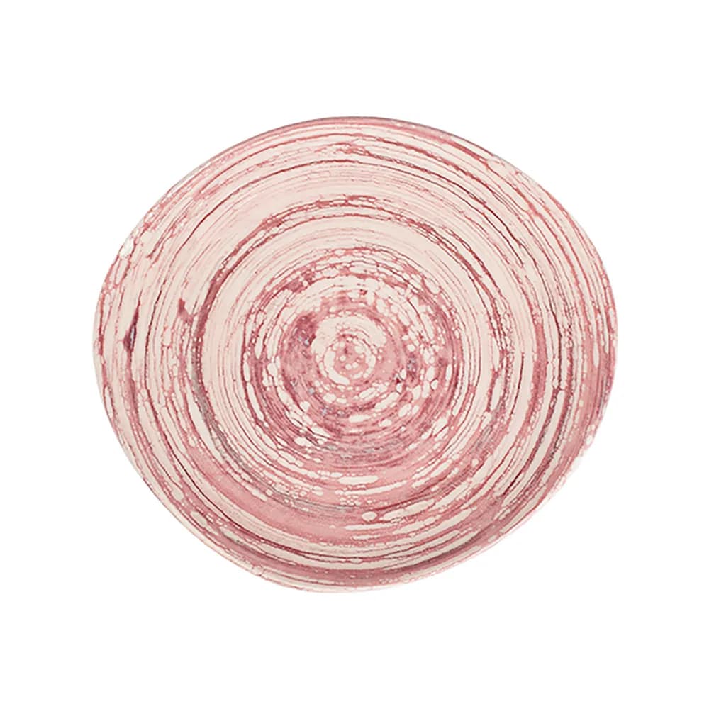 ID Fine Swirl Pink Pebble Flat Plate 27 cm