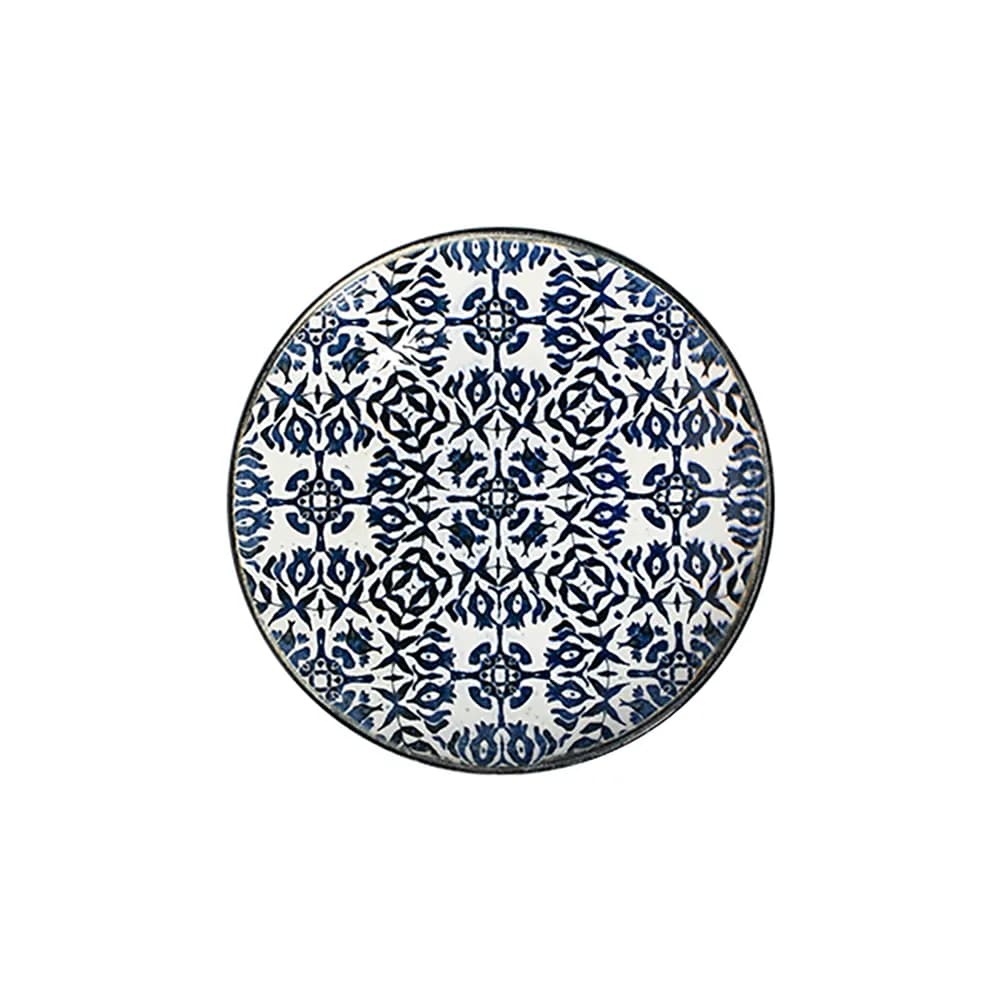 ID Fine Seville Navy Tuval Deep Plate 20 cm 550 cc