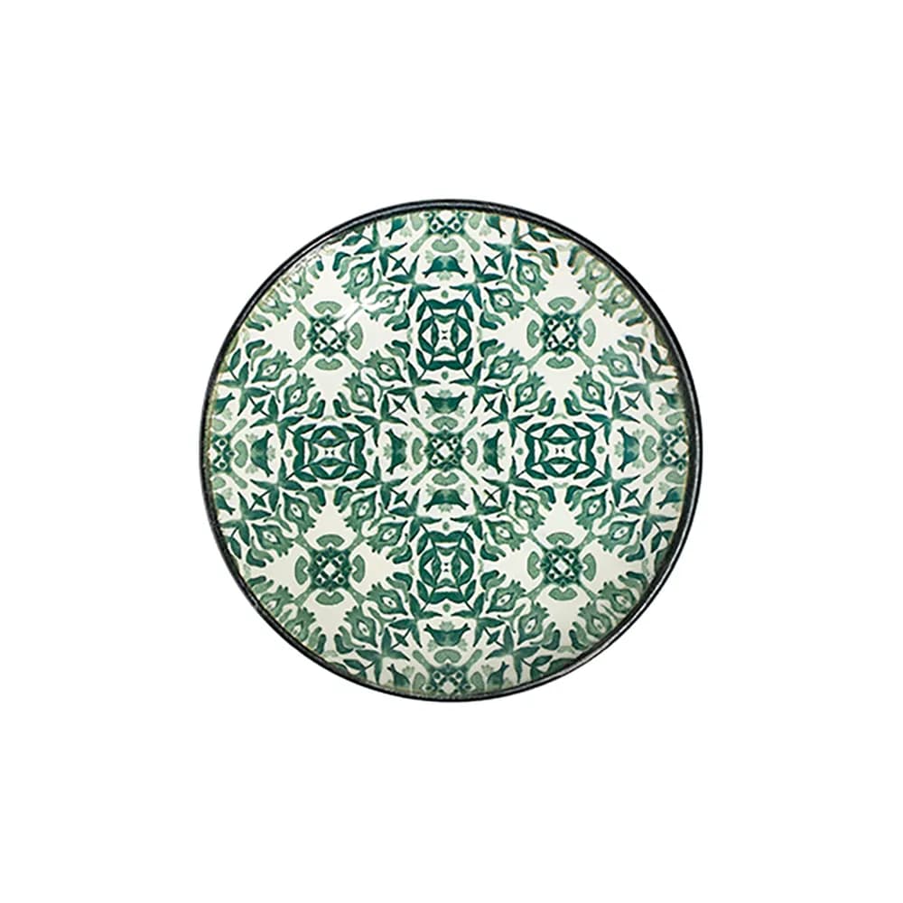 ID Fine Seville Green Tuval Deep Plate 20 cm 550 cc