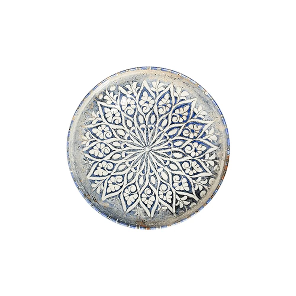 ID Fine Granada Blue Tuval Deep Plate 20 cm 550 cc
