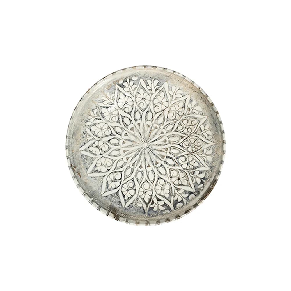 ID Fine Granada Grey Tuval Deep Plate 20 cm 550 cc