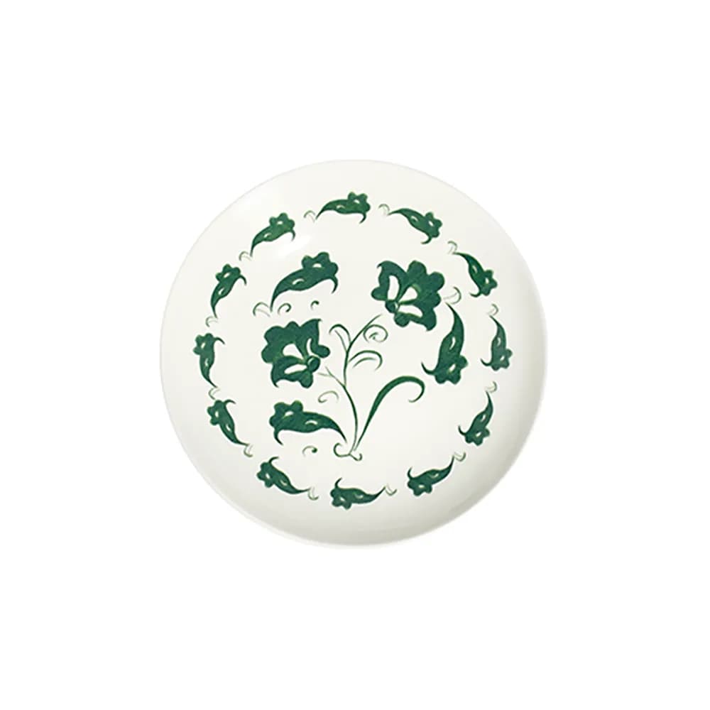 ID Fine Eden Green Tuval Deep Plate 20 cm