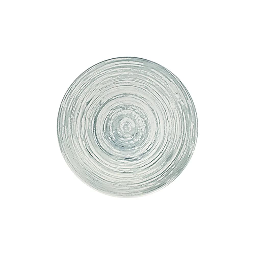 ID Fine Swirl Grey Tuval Flat Plate 20 cm