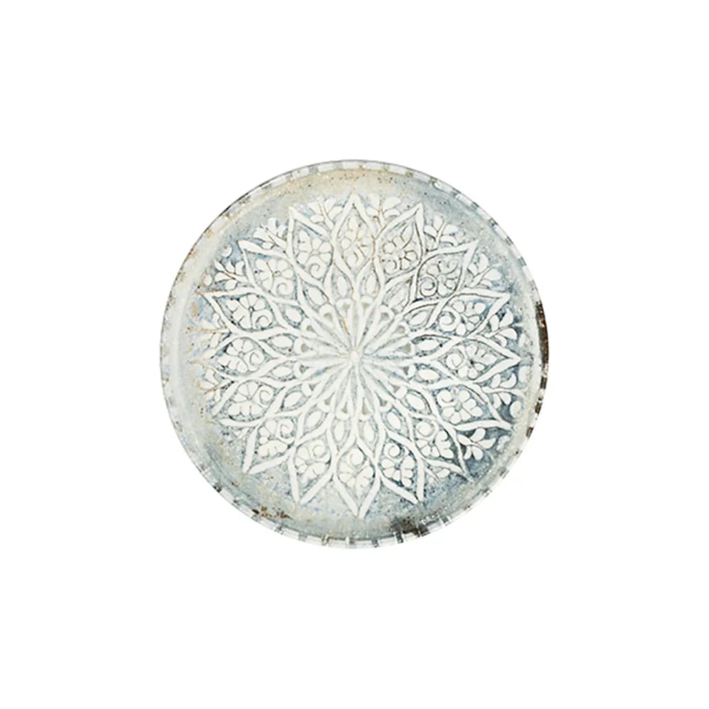 ID Fine Granada Grey Tuval Flat Plate 20 cm