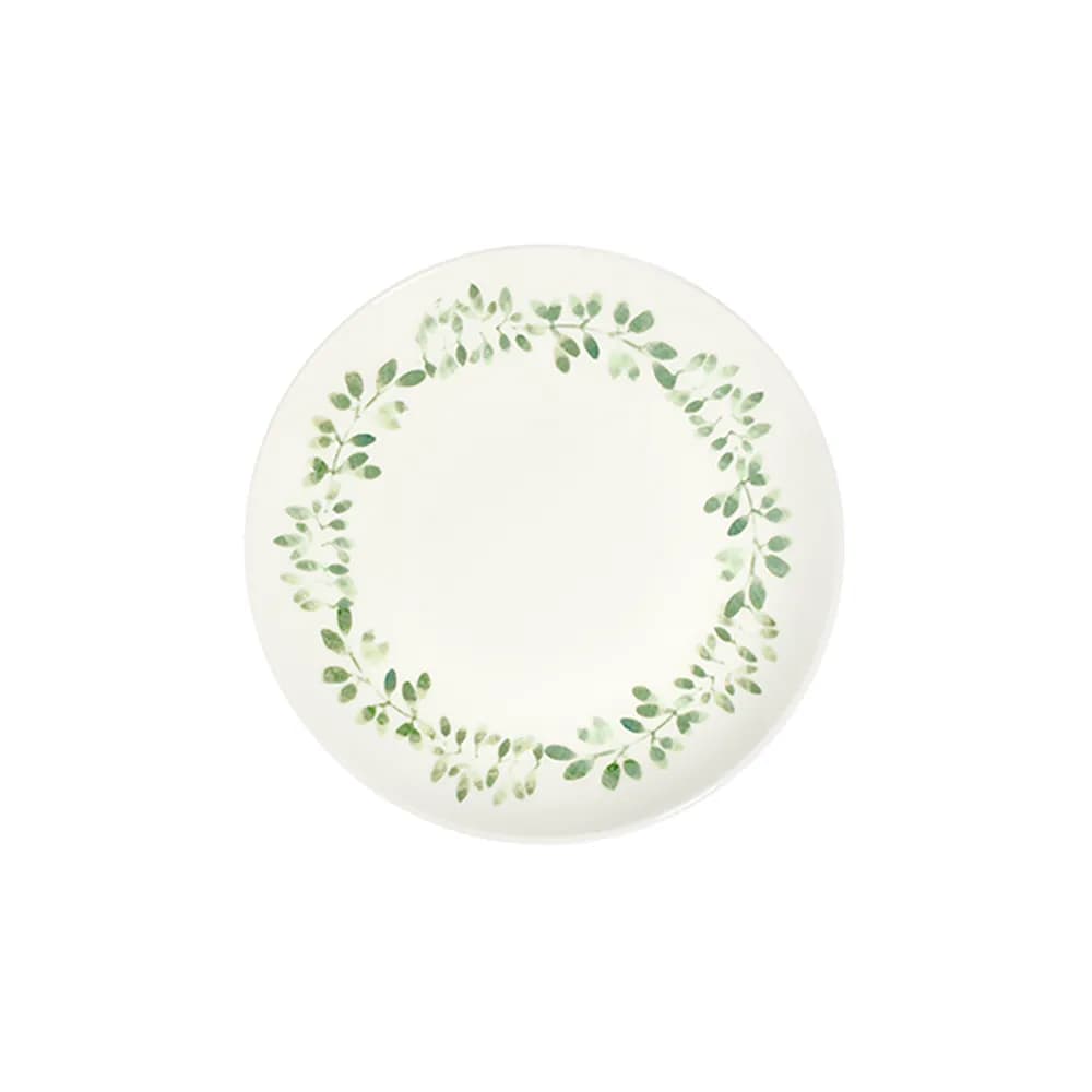 ID Fine Garden Green Tuval Flat Plate 20 cm