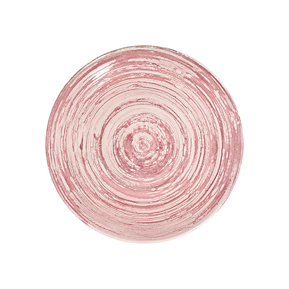 ID Fine Swirl Pink Tuval Flat Plate 25 cm