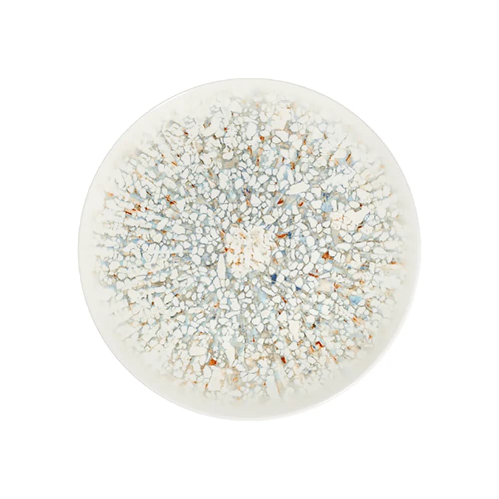 ID Fine Mosaic Turquoise Tuval Flat Plate 25 cm