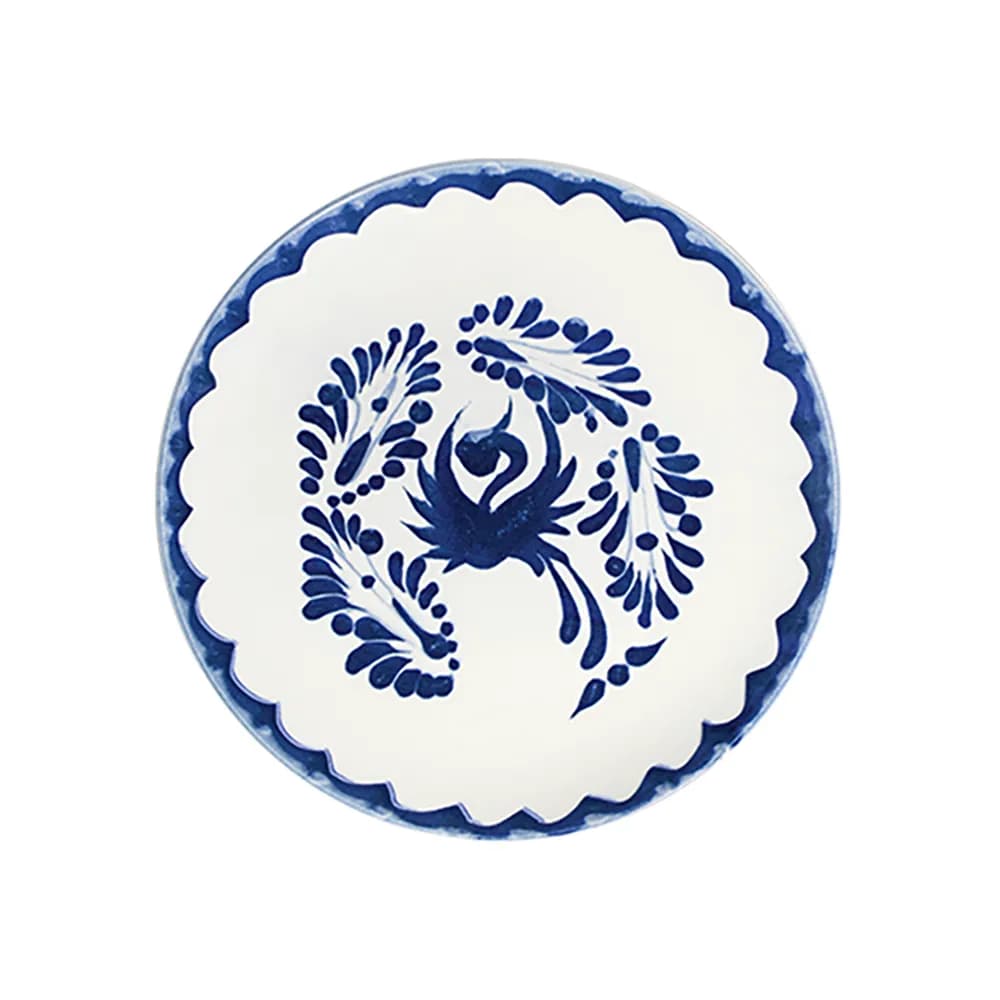 ID Fine Arbor Blue Tuval Flat Plate 25 cm
