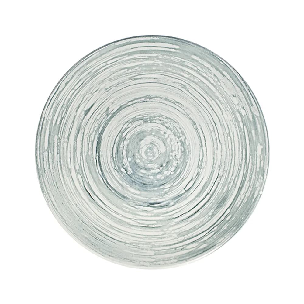 ID Fine Swirl Grey Tuval Flat Plate 28 cm
