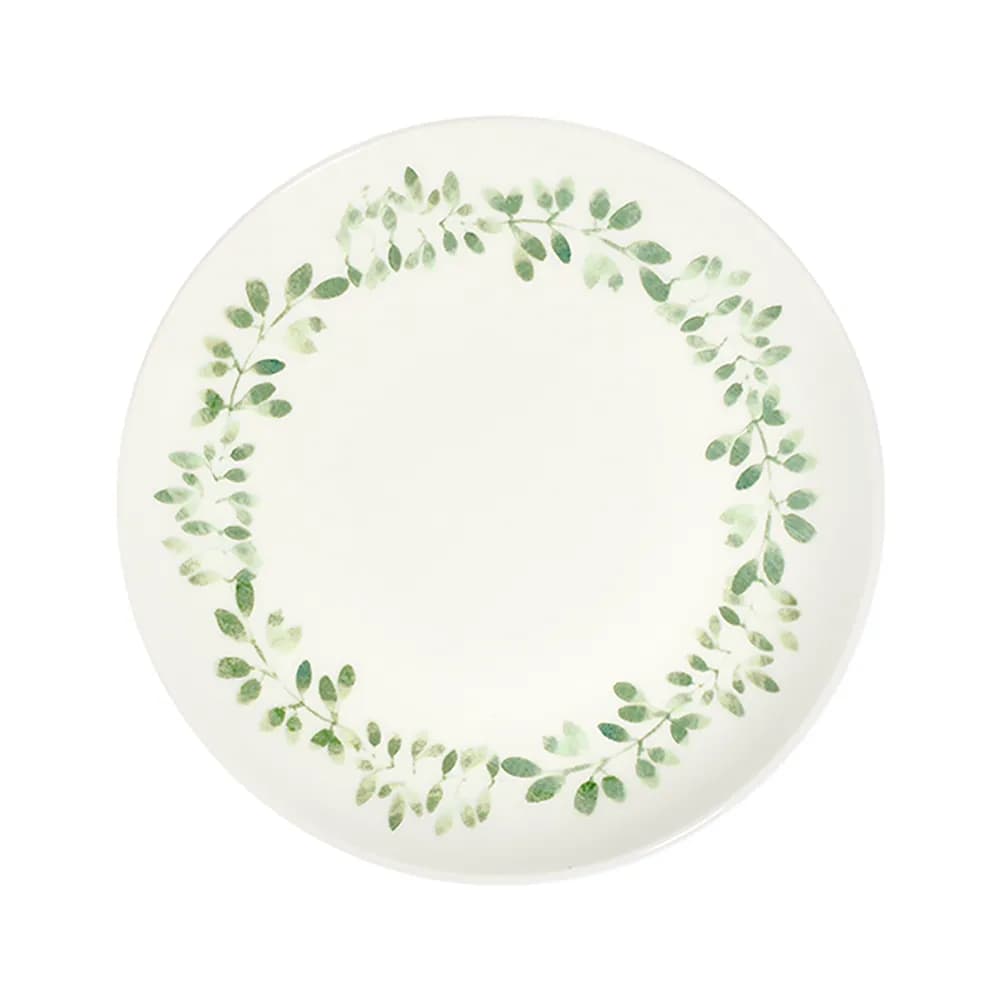 ID Fine Garden Green Tuval Flat Plate 28 cm