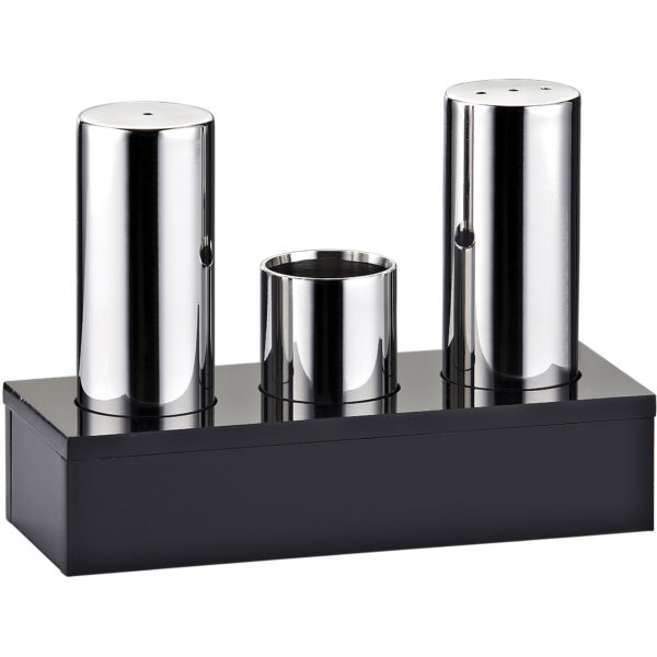 Groovy Triple Salt Shaker Set Glossy & Matt GRV-06-K