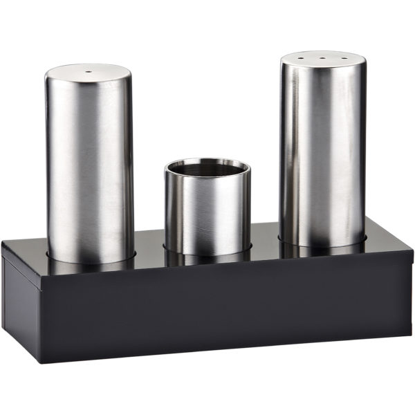 Groovy Triple Salt Shaker Set Thin Model Matte GRV-06KM-İ