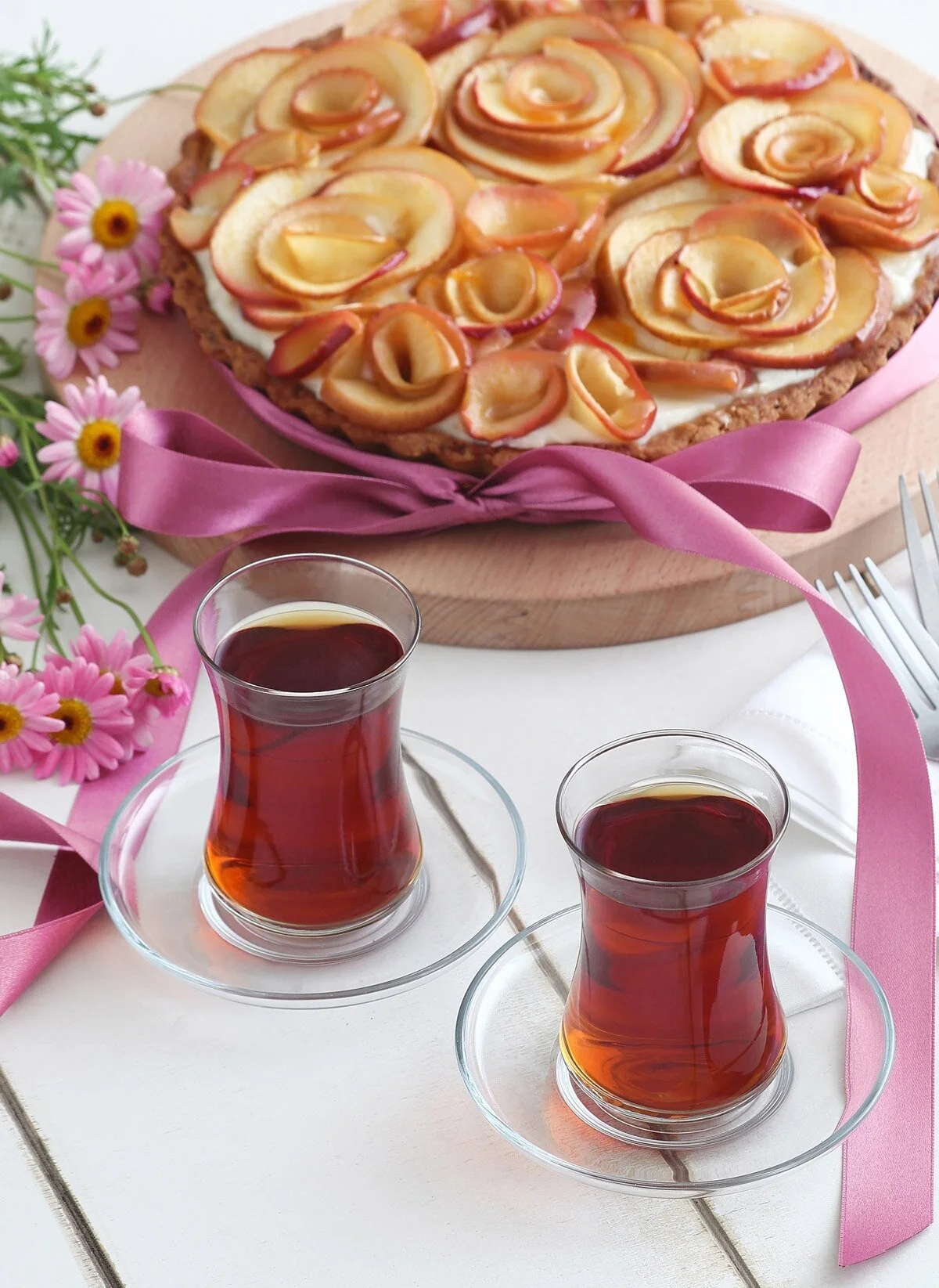 Duru 6-Piece Tea Glass - Styled