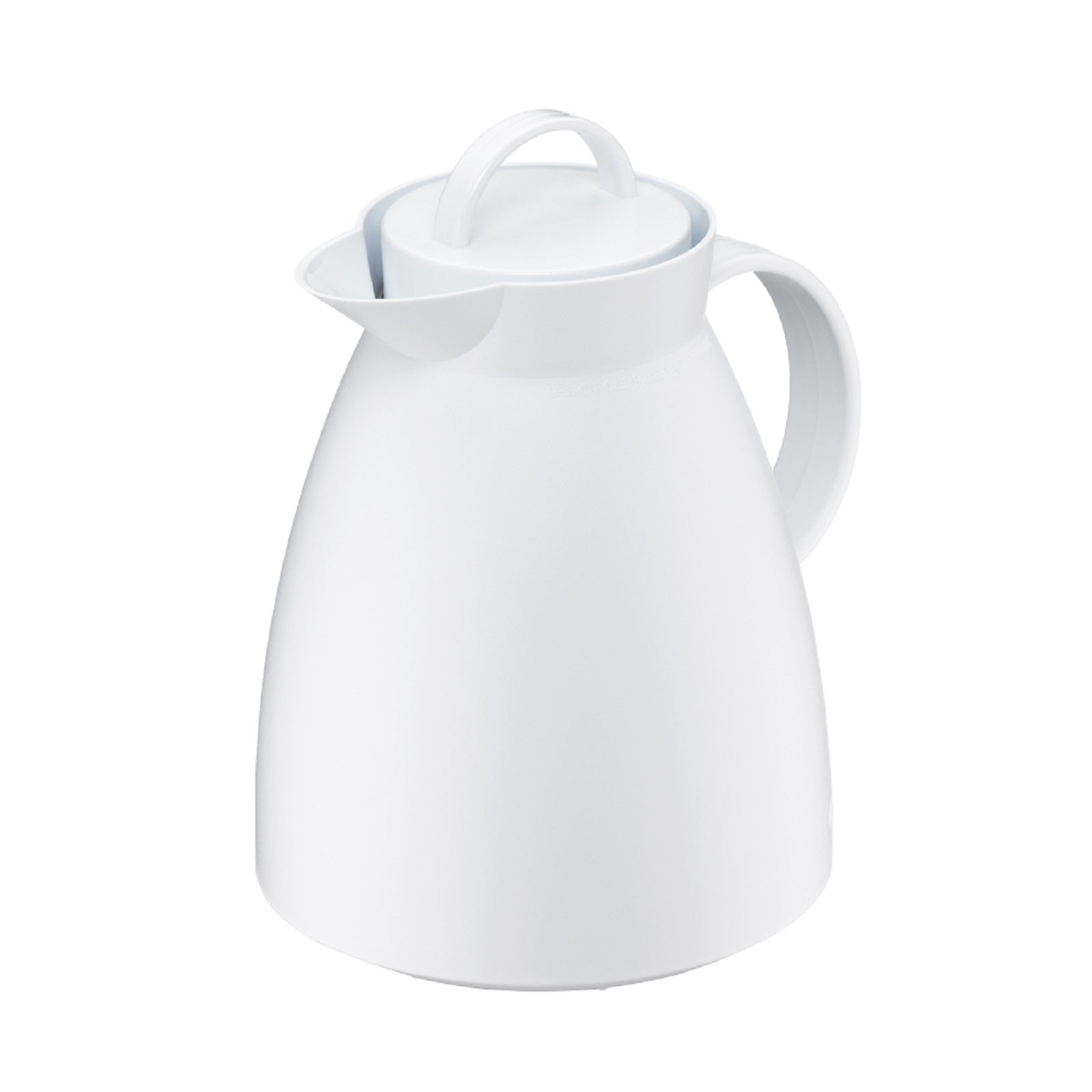 Alfi Dan Coconut White Matte Carafe Thermos 1 L - Styled