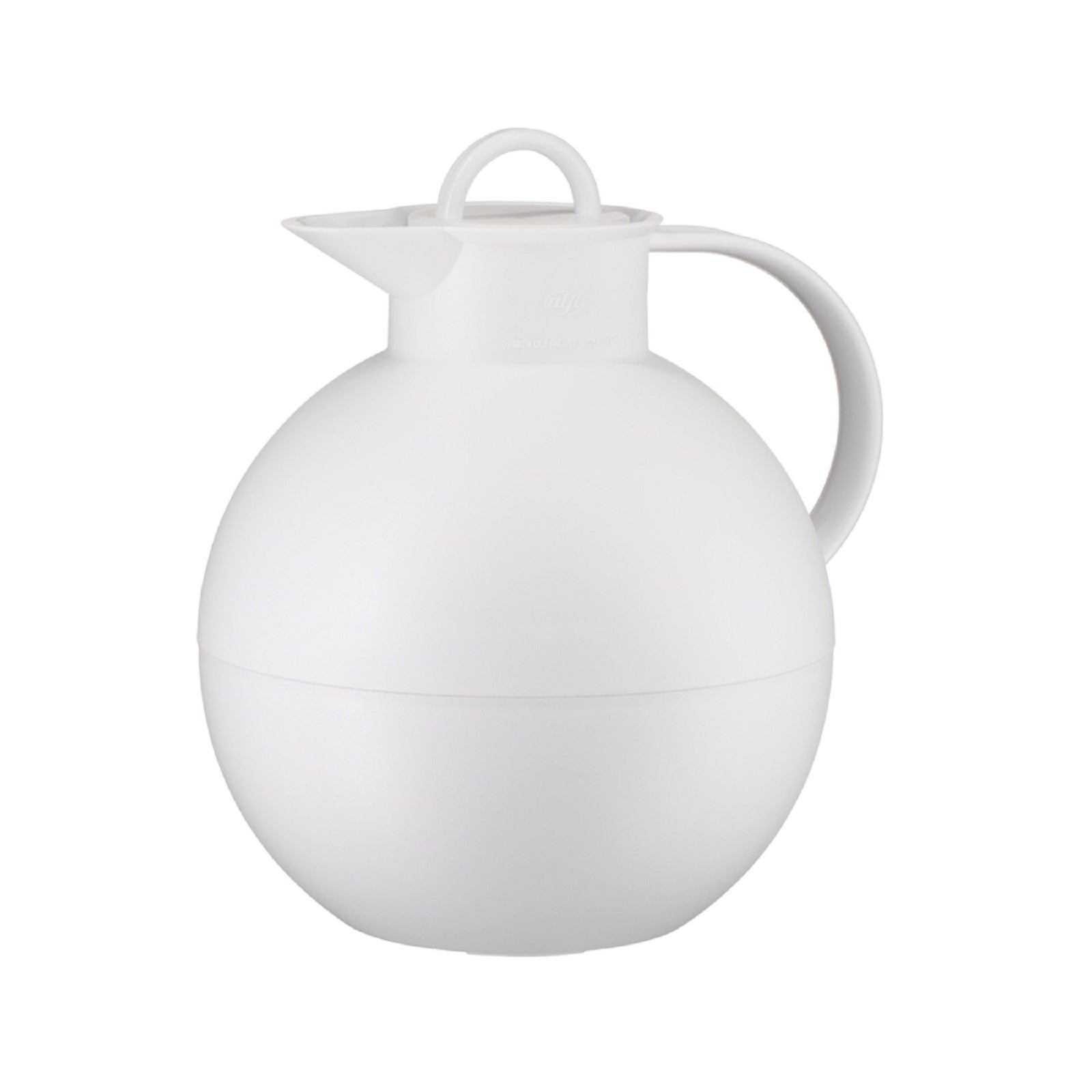 Alfi Kugel Coconut White Matte Carafe Thermos 0.94 L - Styled