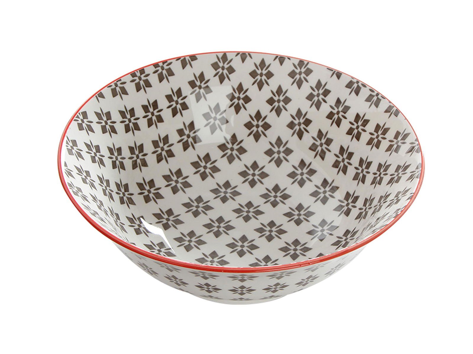 Porland Mix&Match Gray Bowl 20cm 6 Pieces - Styled
