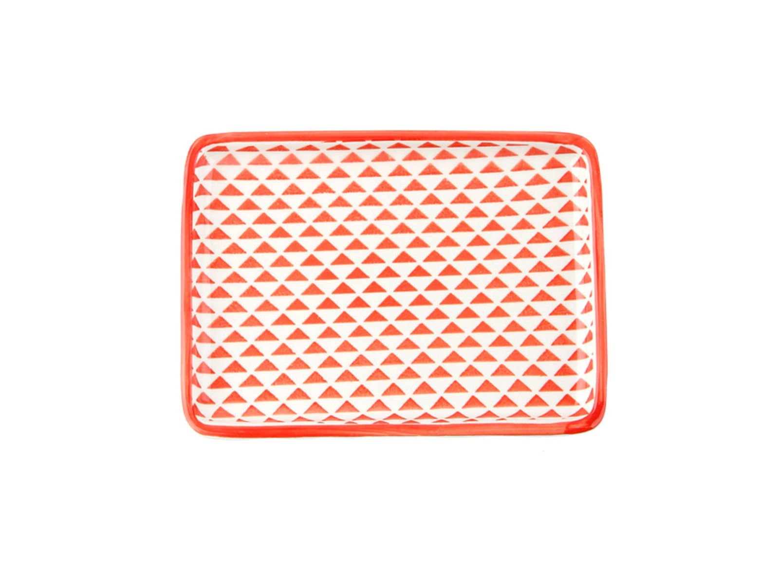 Porland Mix&Match Red Boat Plate 15cm 6 Pieces - Styled