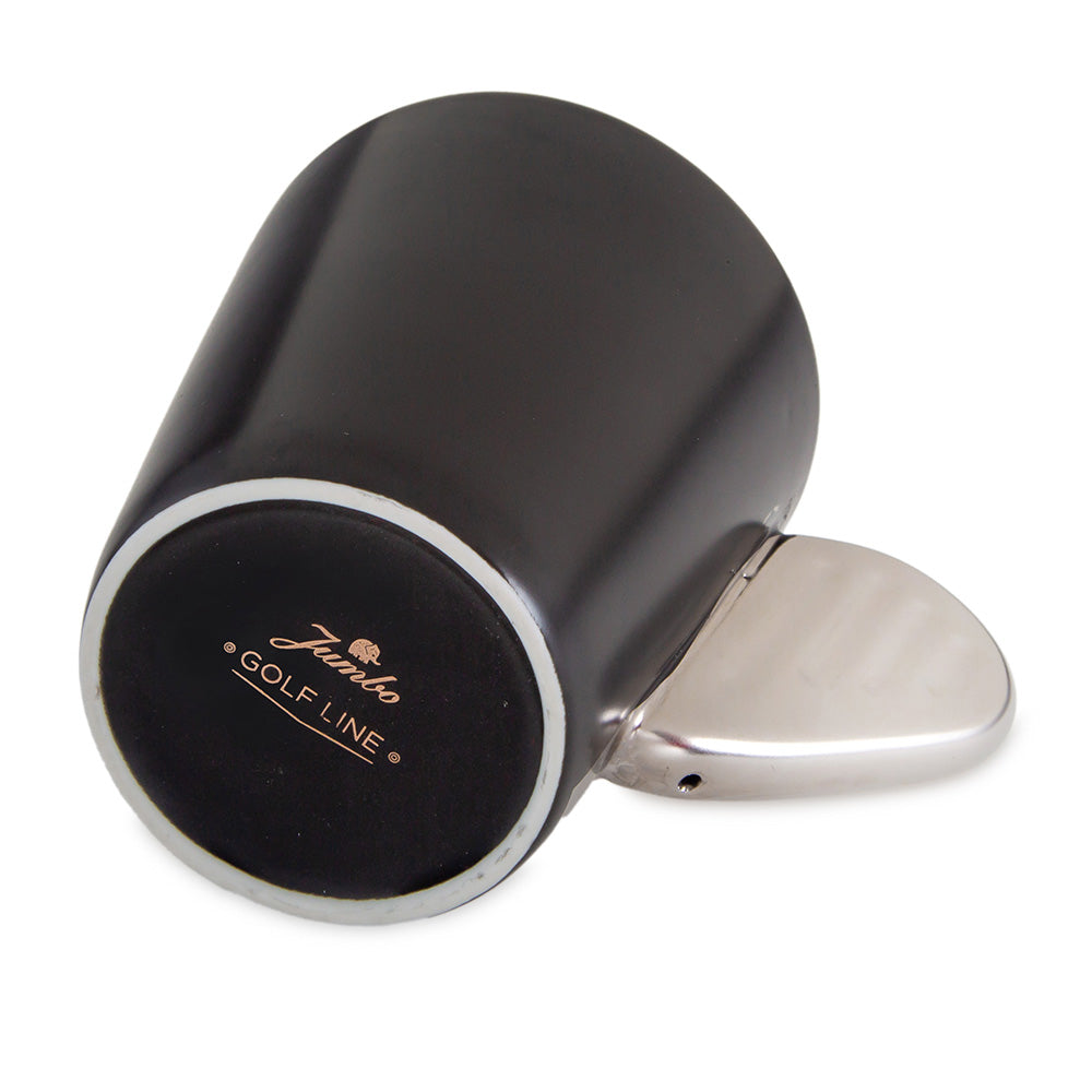 Jumbo Golf Line Club Matte Black Mug 325 ml - Styled