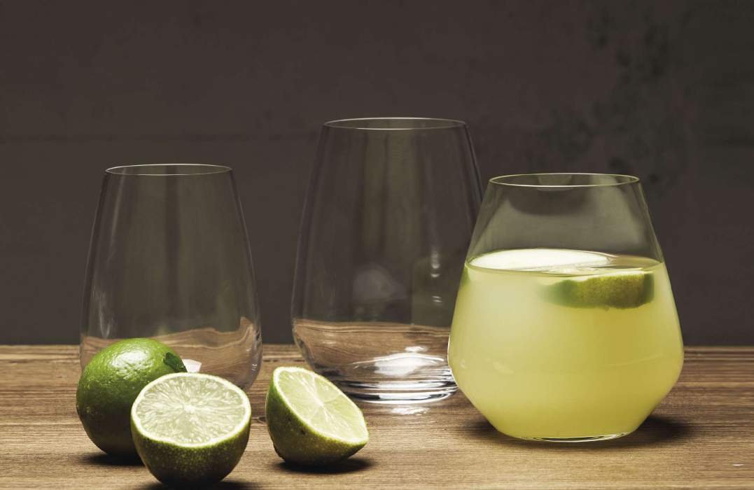 Porland Atelier Crystal Water Glass 590cc - Styled