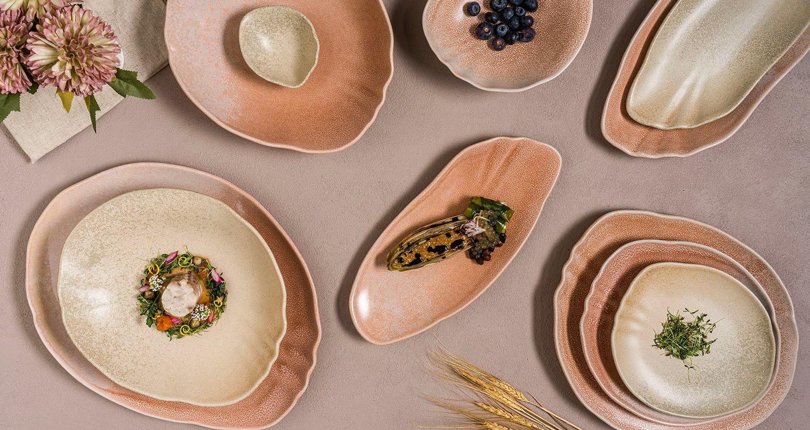 Blush Tone Bowl 10 cm 70 cc - Styled