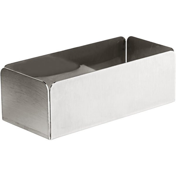 Groovy Steel Square Bag Sugar Bowl 304 GRV-194