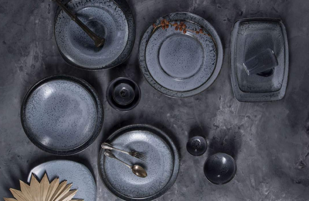 Porland Ethos Frost Glass 340cc 6 pieces - Styled