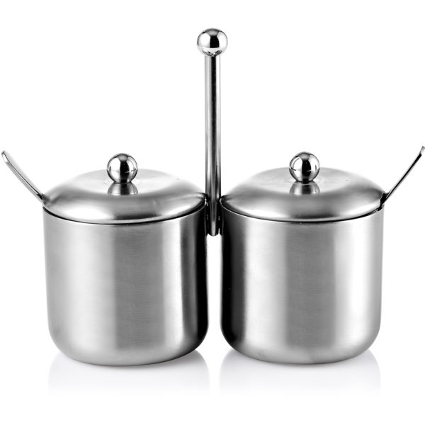 Groovy Double Cruet Set Glossy-Matt