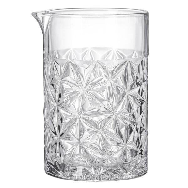 Groovy Etched Cocktail Mixing Glass (700ml)