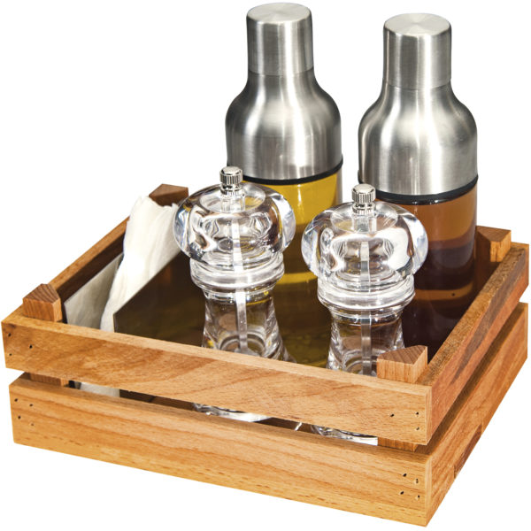 Groovy Wooden Case Set of Five