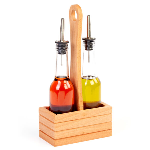 Groovy Double Oil Bottle Set Round