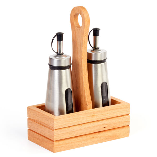 Groovy Double Pyramid Oil Bottle