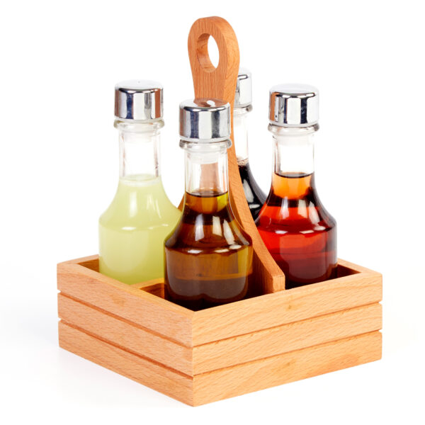 Groovy Quadruple Oil Bottle Set