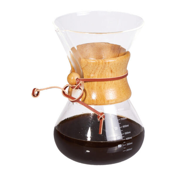 Groovy Glass Pour-Over Coffee Brewer (800ml)